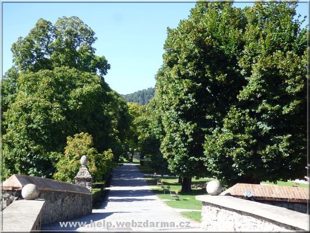 park od hradu
