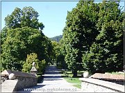 park od zamku